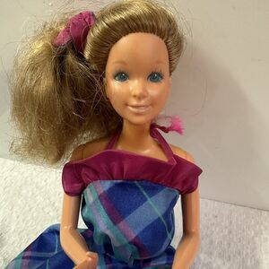 Vintage Mattel Barbie Heart mom Doll 1966 Body /1979‎ Head Twice As Nice Dress